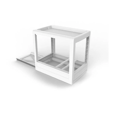 رفوف تخزين إيدا 2 رف 42*40*28 سم