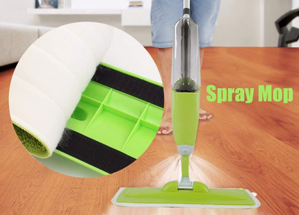 Floor mop with spray