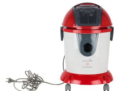 Black &amp; Decker vacuum cleaner 1400 watts, red 