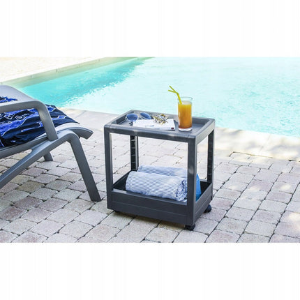 EDA TROLLEY 2 SHELVES 