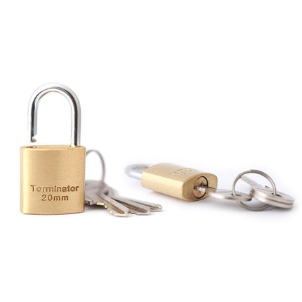 TERMINATOR KEYED PAD LOCK, TPLS-20A2 20MM