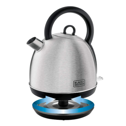 BLACK+DECKER  STAINLESS STEEL KETTLE 1.7 LITER DK40-B5