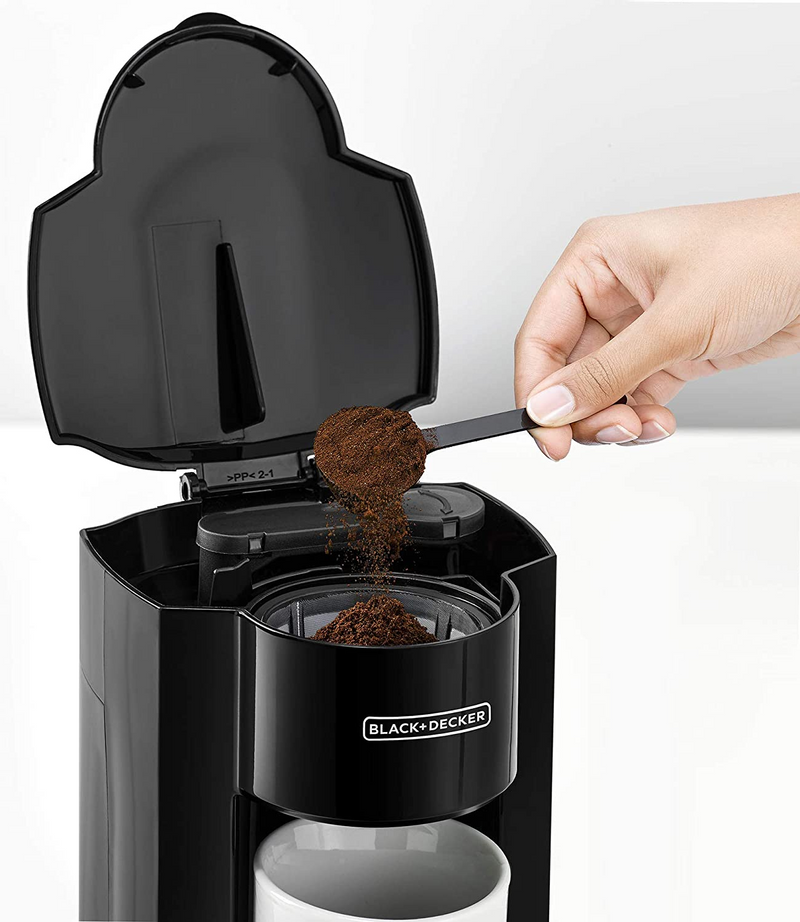BLACK & DECKER 350W 1 CUP COFFEE MAKER/ COFFEE MACHINE WITH COFFEE MUG