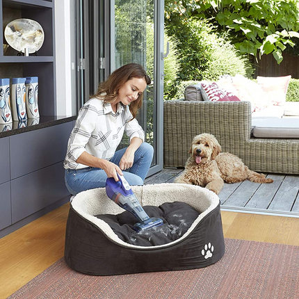 مكنسة كهربائية محمولة للعناية بالحيوانات الأليفة 12 فولت 400 مل