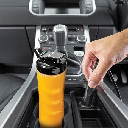 BLACK+DECKER 300W 6 PIECE PERSONAL COMPACT SPORTS BLENDER/SMOOTHIE MAKER, SILVER/BLACK - SBX300-B5