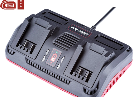 FAST TWIN BATTERY CHARGER CLC-20V-2.4D