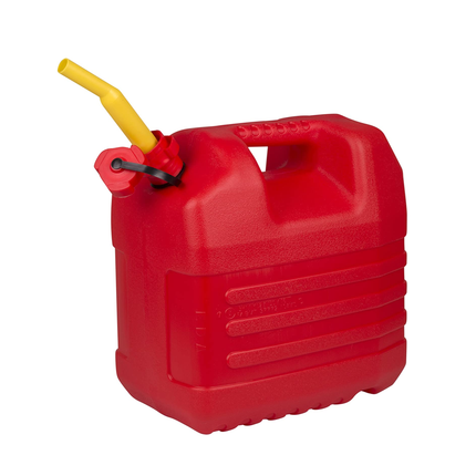 جالون أحمر من إيدا سعة 20 لترًا مزود بفوهة صفراء - للوقود