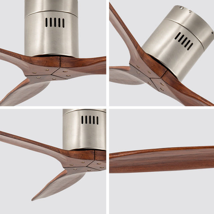 مروحة سقف خشبية فاخرة من ميجا