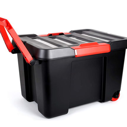 صندوق تخزين بعجلات من إيدا 120 لتر