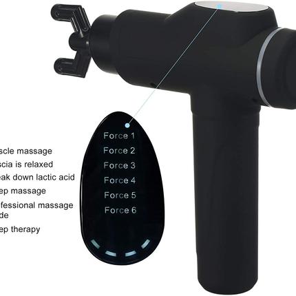 جهاز تدليك العضلات مع حقيبة - 8 قطع