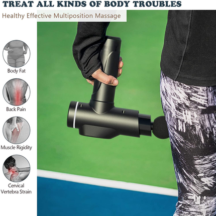 جهاز تدليك العضلات مع حقيبة - 8 قطع