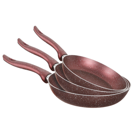 NOUVAL FRYPAN SET 20 - 24 - 28 CM