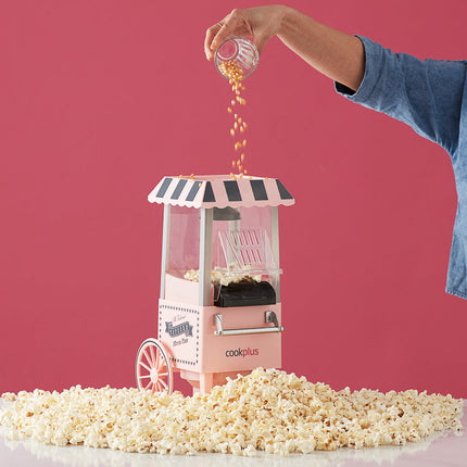 COOKPLUS POPCORN MACHINE PINK 1200W