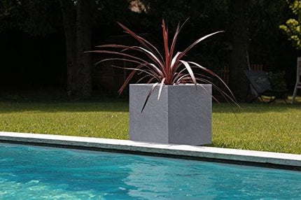 قوار نباتات إيدا - رمادي 31 لتر 39.5*39.5*43.5 سم