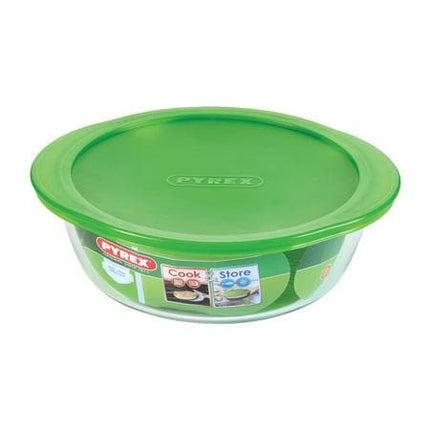طبق طهي وتخزين بايركس مع غطاء 1.1 لتر