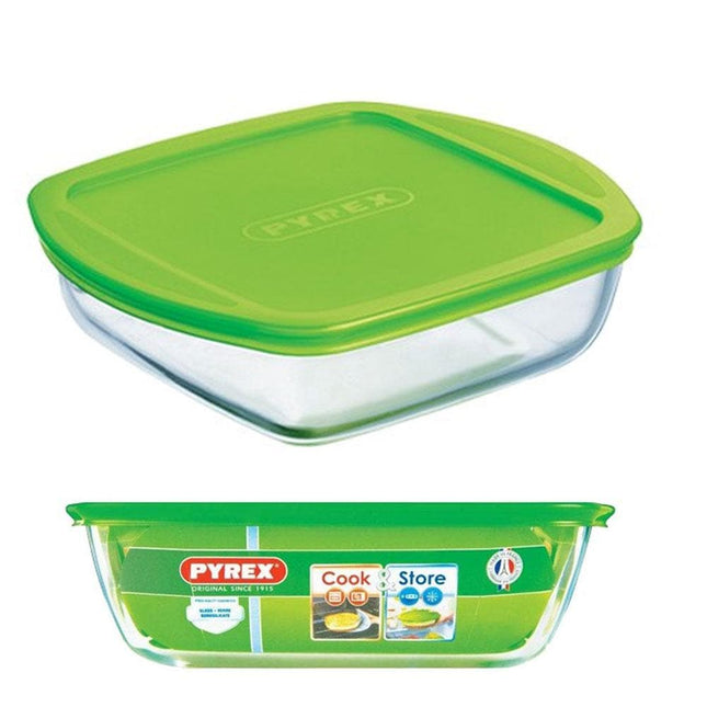 PYREX COOK & STORE DISH WITH LID 1L