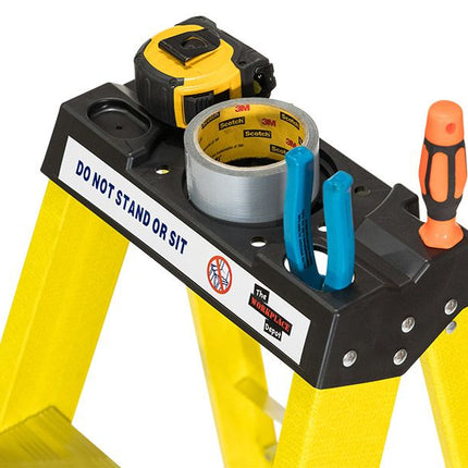 سلم  فايبر 4 درجات