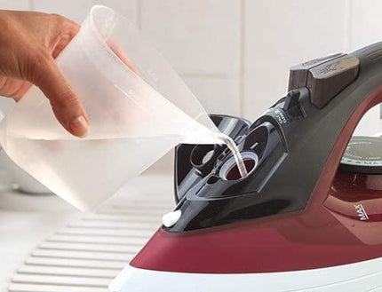 Black &amp; Decker Steam Iron with Anti-Drip Function, Red, 1600 Watts 