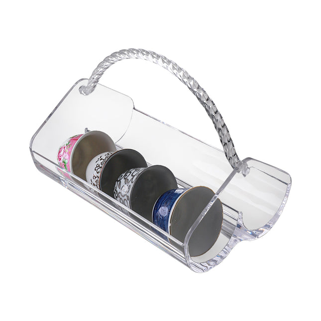 HEC CLEAR ACRYLIC CUP HOLDER   