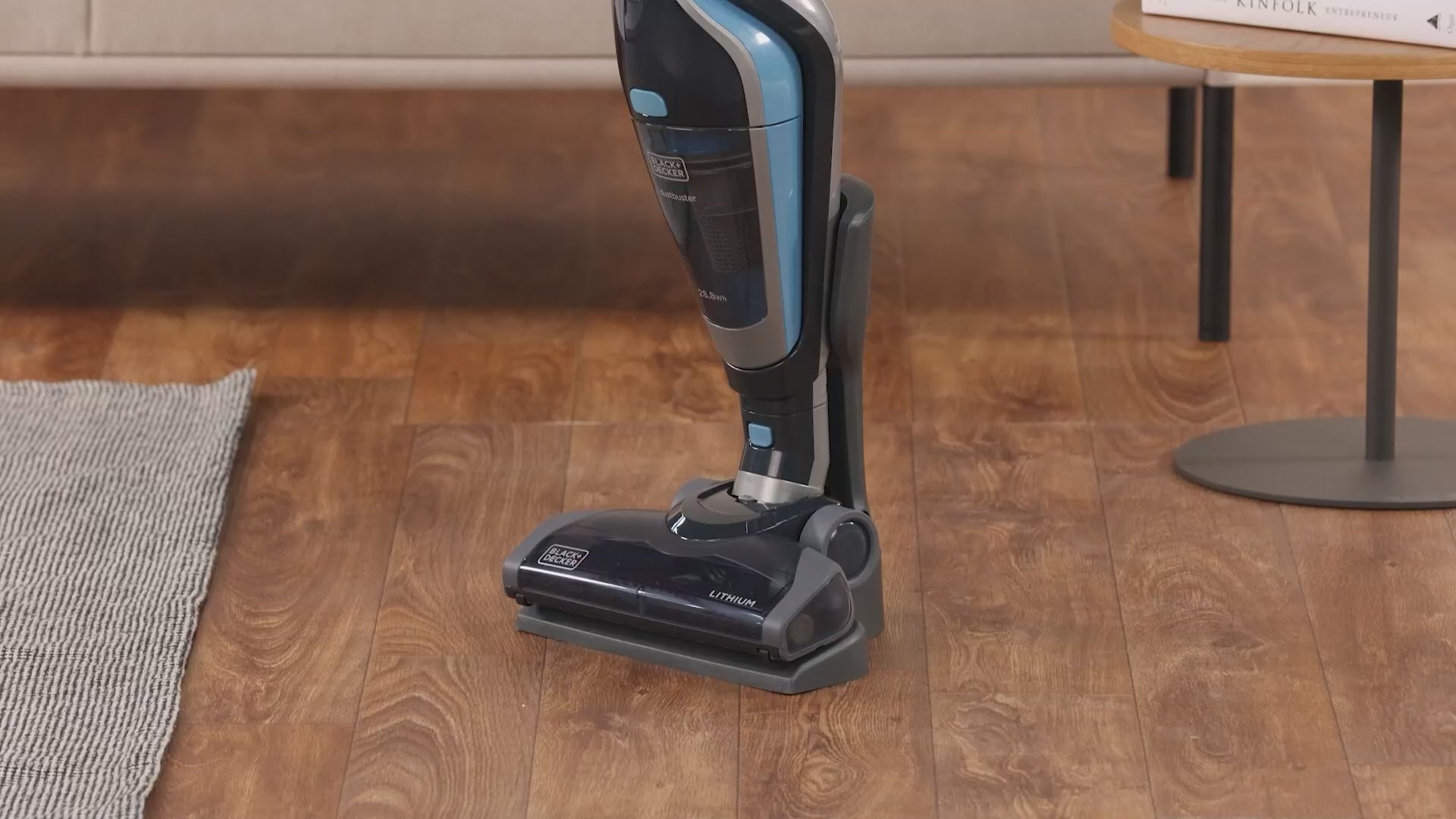 2 in 1 Cordless Vacuum Cleaner Converts to Handheld Vacuum Cleaner 14.4V 28.8W 