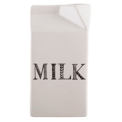 CREATIVE TOPS BAKE STIR IT UP CERAMIC MILK CARTON