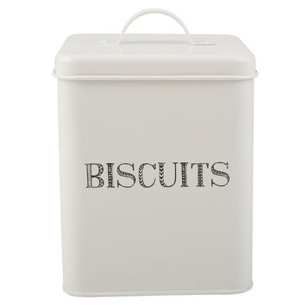 CREATIVE TOPS STIR IT UP BISCUITS STORAGE TIN WHITE