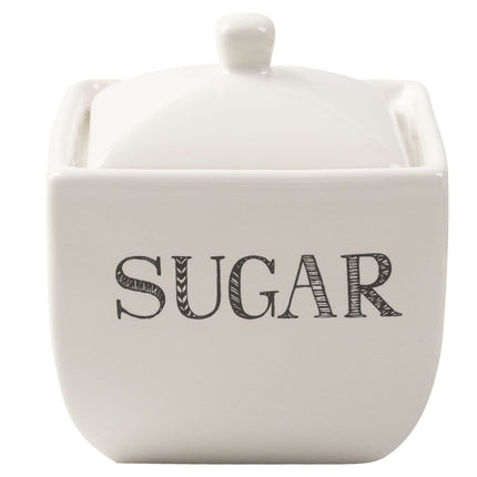 CREATIVE TOPS STIR IT UP SUGAR BOWL WHITE