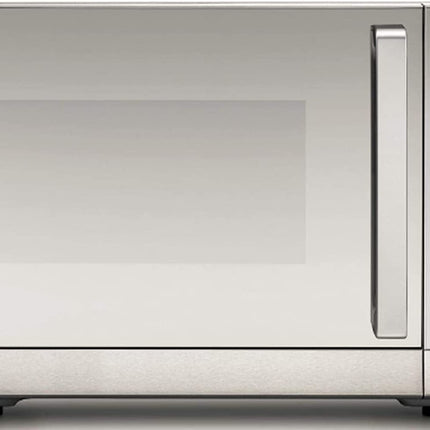 فرن ميكروويف بلاك أند ديكر سعة 30 لترًا مزودًا بشواية ومرآة باللون الفضي