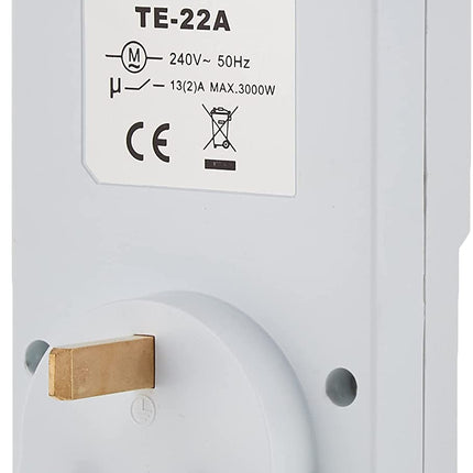 قابس إلكتروني بمفتاح مؤقت 24 ساعة