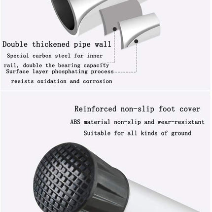 سلم 4 درجات قابل للطي متعدد الإستخدامات