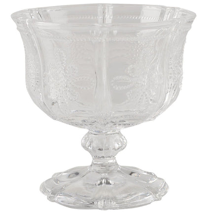 KATIE ALICE VINTAGE INDIGO GLASS SUNDAE DISH