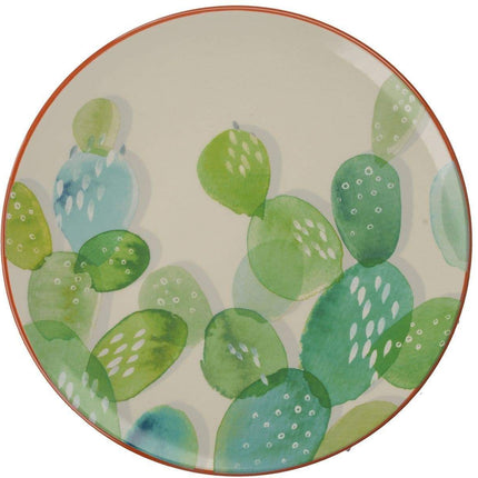 CREATIVE TOPS DRIFT SIDE PLATE CACTUS