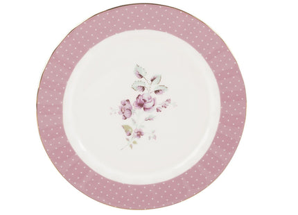 KATIE ALICE DITSY FLORAL SIDE PLATE PINK