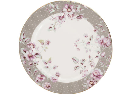 KATIE ALICE DITSY FLORAL SIDE PLATE GRAY 