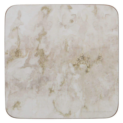 CREATIVE TOPS GRAY MARBLE PACK OF 6 PREMIUM COASTERS 