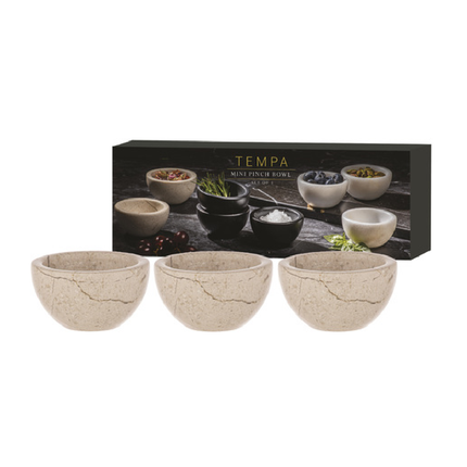 EMERSON CHAMPAGNE 3PK MINI PINCH BOWL