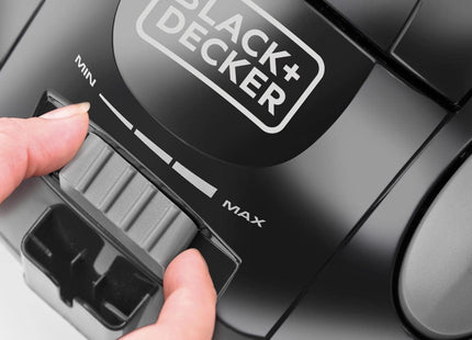 Black & Decker 1380W 1.6L Vacuum Cleaner, Grey 