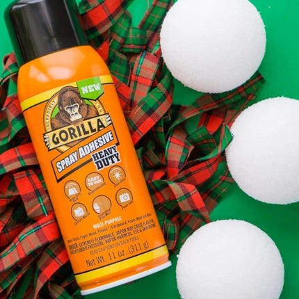 GORILLA MULTIPURPOSE HEAVY DUTY SPRAY ADHESIVE-11OZ