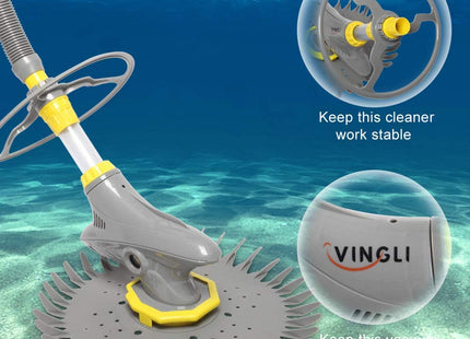 مكنسة كهربائية أوتوماتيكية لحمام السباحة من فينجلي