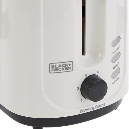 Black &amp; Decker 2-slice toaster, 750 watts 