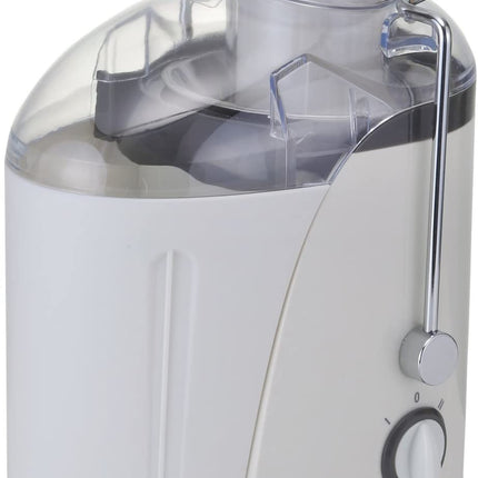 BLACK & DECKER 400W JUICER EXTRACTOR WITH WIDE CHUTE WHITE