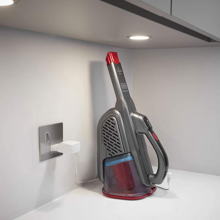 مكنسة غبار كهربائية لاسلكية محمولة من بلاك اند ديكر، بقوة 12 فولت