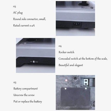 Electronic weighing scale 30 kg