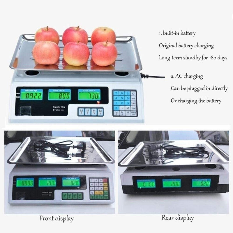 30KG ELECTRONIC WEIGHING SCALE PRICE BALANCE, DIGITAL SCALE WEIGHT MACHINE