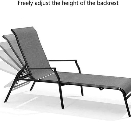 كرسي بحر للتشمس قابل لطوي