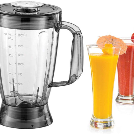 محضر الطعام بلاك اند ديكر 4 في 1، 880 واط، تتكون من خلاط ومطحنة وعجانة، 31 وظيفة، فضي/اسود