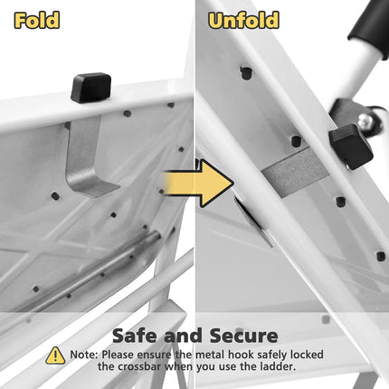 FOLDABLE LADDER HOUSEHOLD  3 STEPS