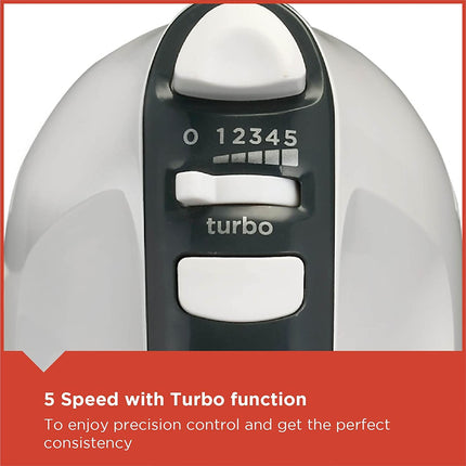 خلاط يدوي بلاك أند ديكر  300 واط-  أبيض