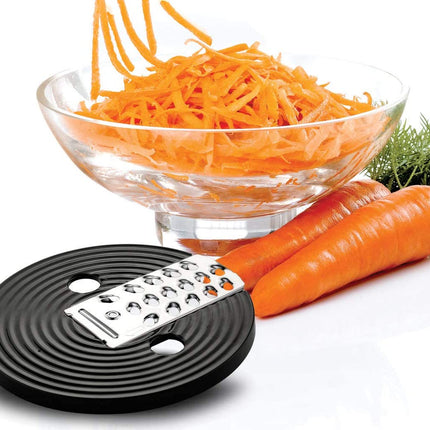 محضر الطعام بلاك اند ديكر 4 في 1، 880 واط، تتكون من خلاط ومطحنة وعجانة، 31 وظيفة، فضي/اسود