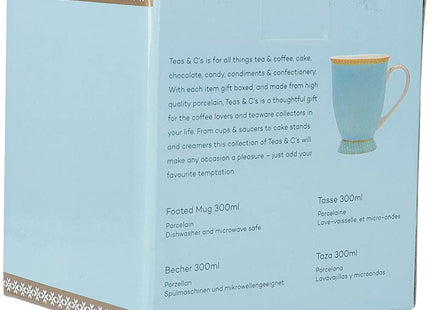 Maxwell & Williams HV0140 Teas & C’s Kasbah Coffee Mug in Gift Box, Porcelain, Turquoise, 300 ml